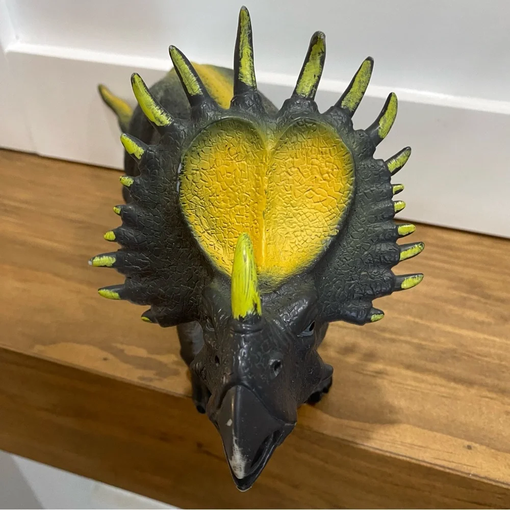 Styracosaurus 2013 Toy Major‎ Trading 2013 Rubber Dinosaur
